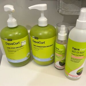 Devacurl hair products